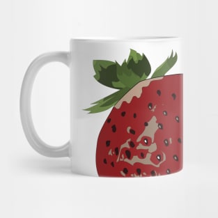 Food Vignette: Red Strawberry Mug